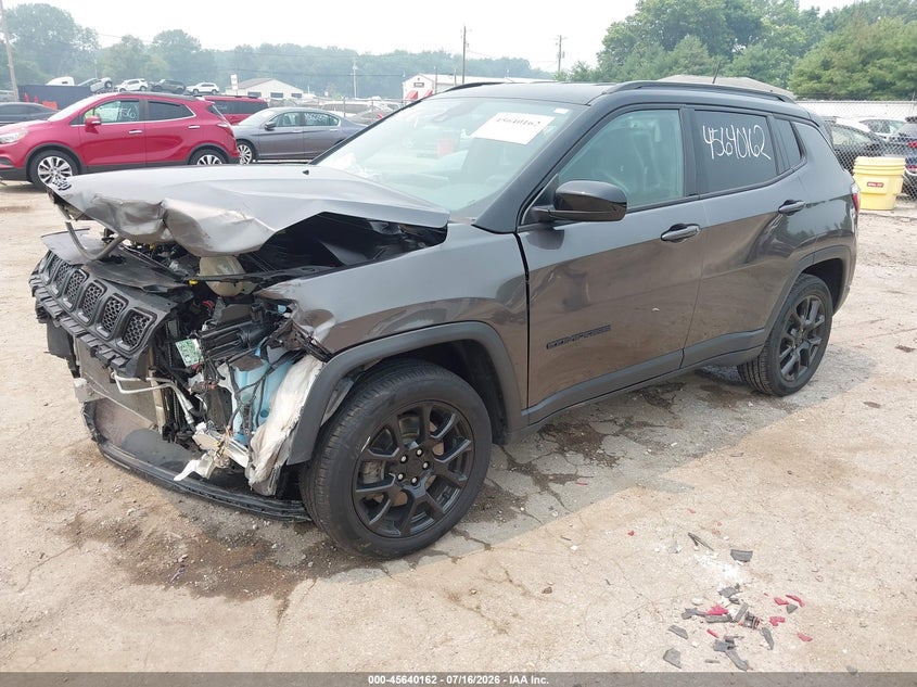 Vin: 3c4njdbn5pt528746, lot: 46138678, jeep compass altitude 4x4 20232