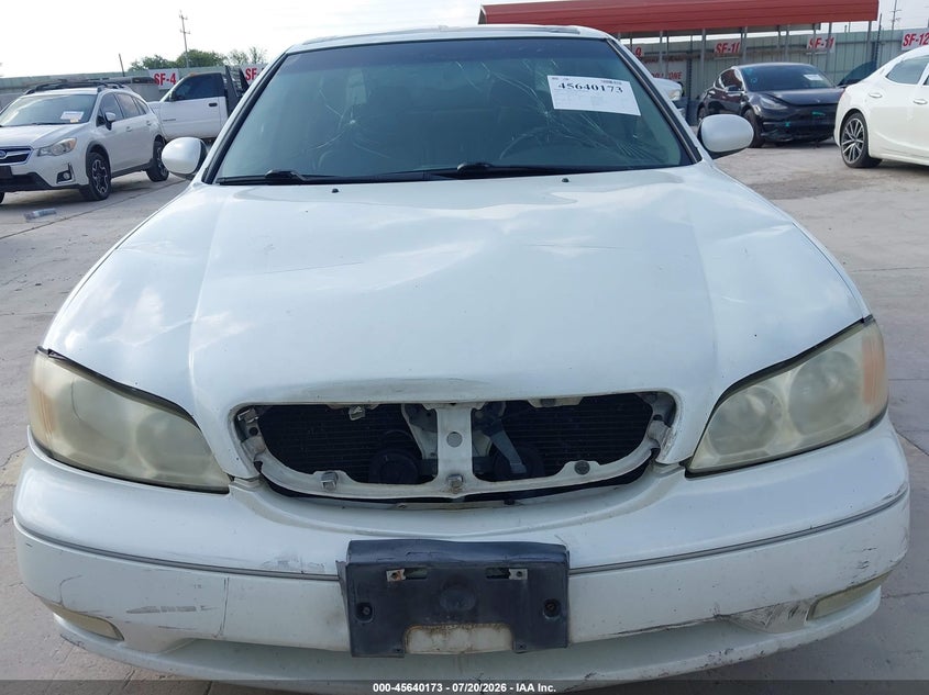 2000 Infiniti I30 Luxury/Touring VIN: JNKCA31A0YT107867 Lot: 45640173