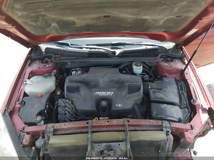 2008 Buick Lucerne Cxl VIN: 1G4HD57218U206438 Lot: 45640178