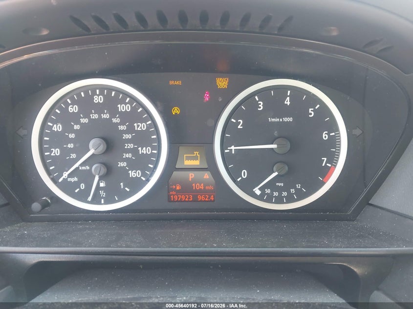 2007 BMW 525XI auction photo 7