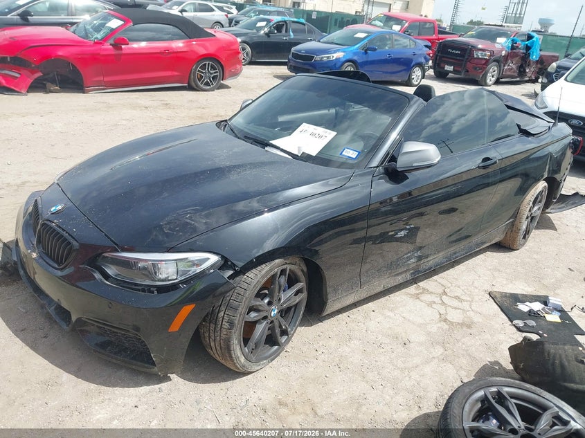 Vin: wba2l1c57hv666314, lot: 46138724, bmw m240i 20172