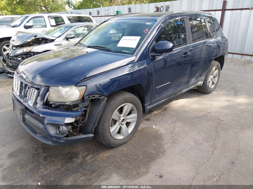Vin: 1c4njceb2ed563145, lot: 46138758, jeep compass latitude 20142