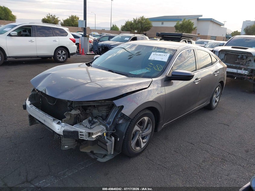 Vin: 19xze4f52ke030436, lot: 46138759, honda insight ex 20192