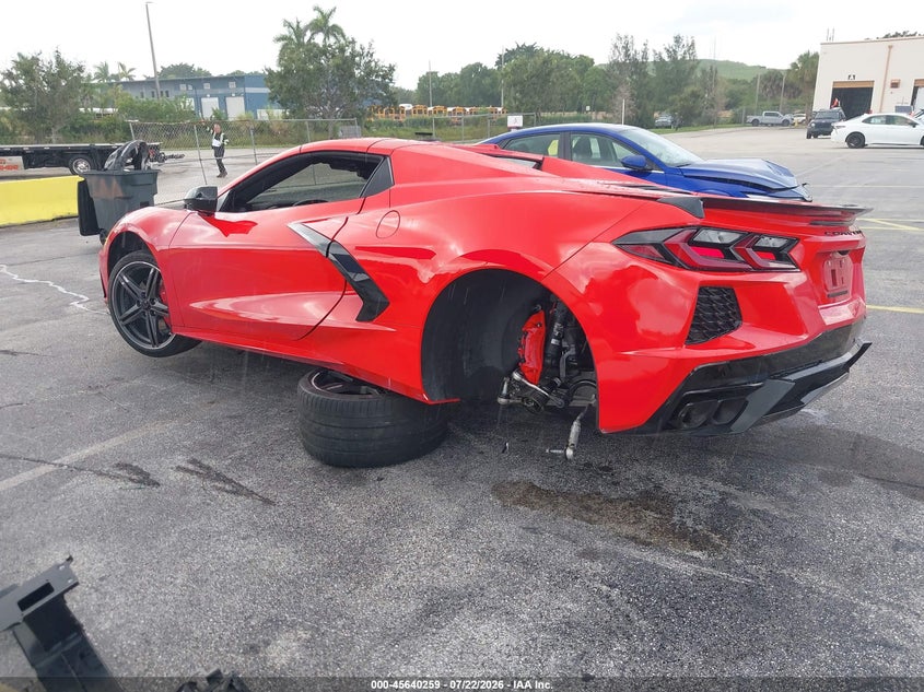 Vin: 1g1ya3d44r5104658, lot: 46138777, chevrolet corvette stingray rwd  1lt 20243