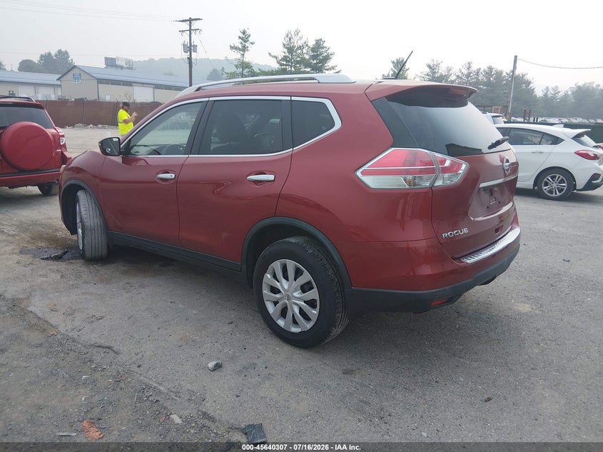 2016 NISSAN ROGUE auction photo 3