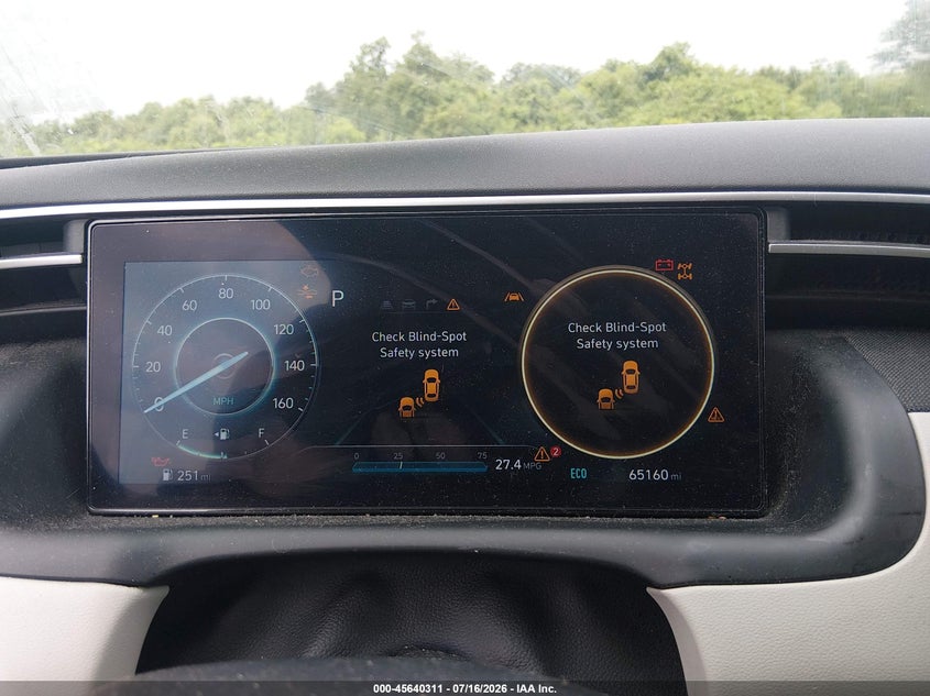 2023 HYUNDAI TUCSON SPORT UTILITY VEHICLE 1.6L I-4 DI, DOHC, VVT, TURBO, 180HP