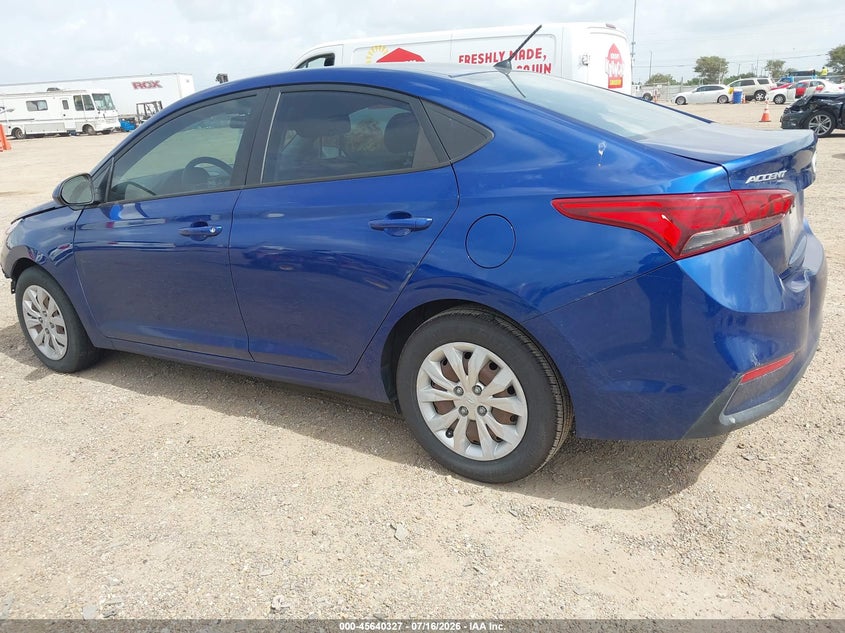2020 Hyundai Accent Se VIN: 3KPC24A62LE126602 Lot: 45640327