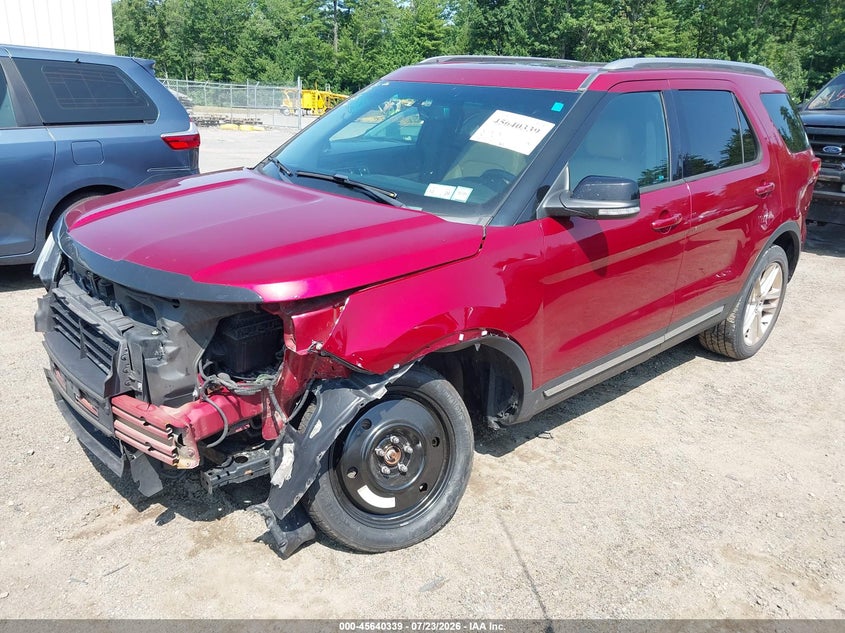Vin: 1fm5k8d87ggc53585, lot: 46138858, ford explorer xlt 20162