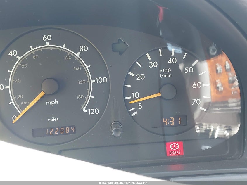1999 Mercedes-Benz Ml 320 VIN: 4JGAB54E8XA144591 Lot: 45640343