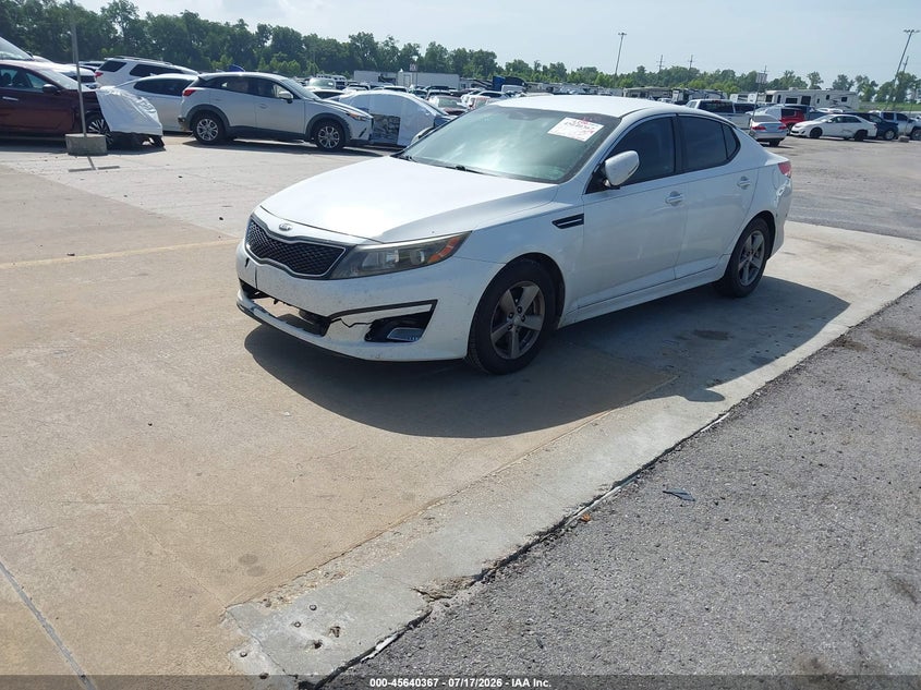 Vin: 5xxgm4a75fg374956, lot: 46138887, kia optima lx 20152