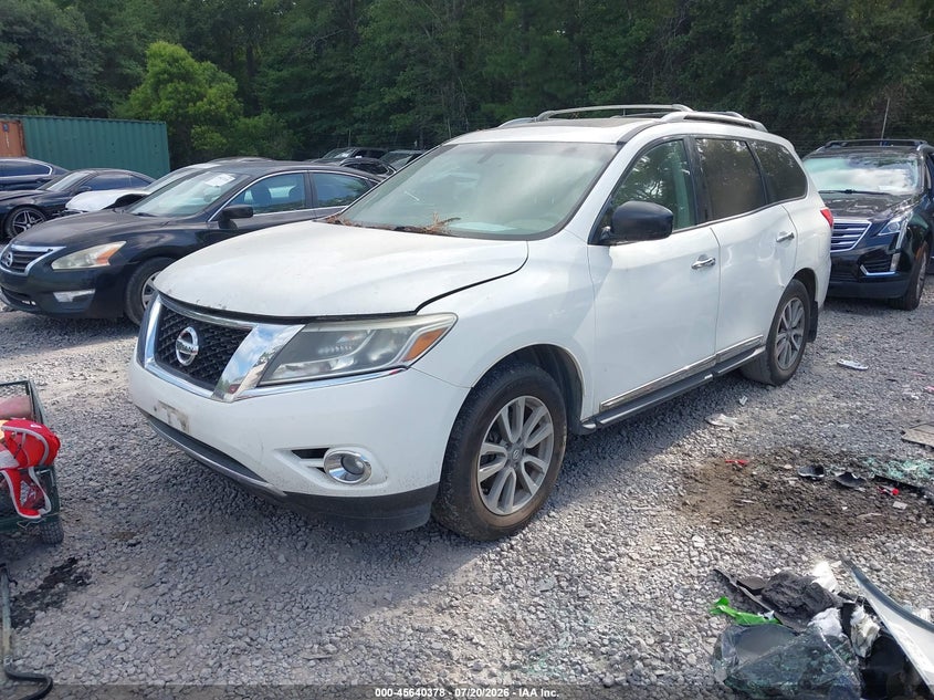 2013 NISSAN PATHFINDER auction photo 2