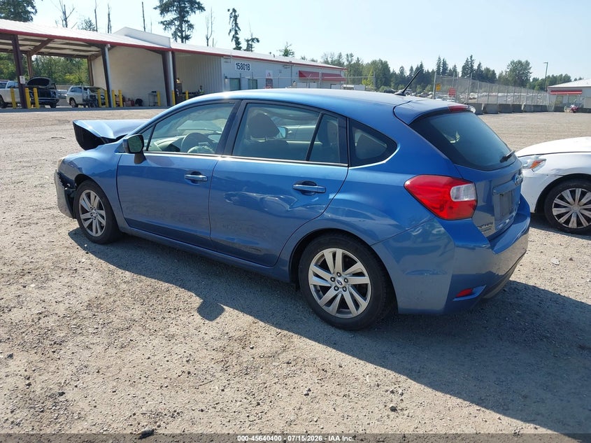 2016 SUBARU IMPREZA auction photo 3