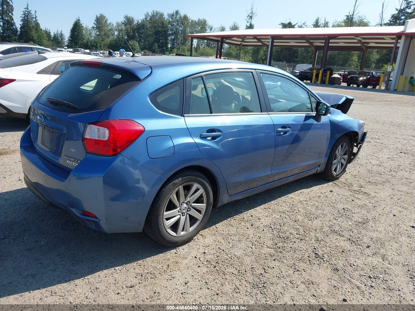 2016 SUBARU IMPREZA auction photo 4