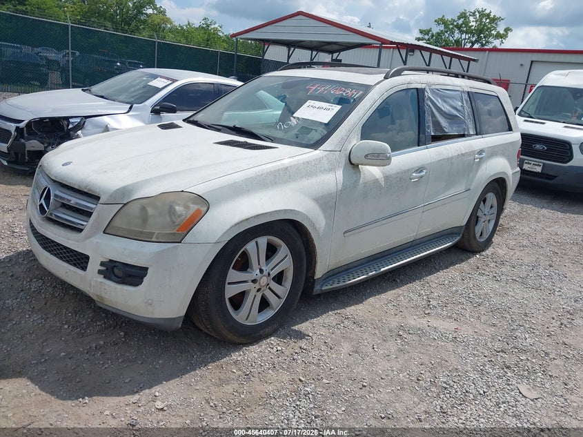 2008 MERCEDES-BENZ GL-KLASSE SPORT UTILITY VEHICLE 4.6L V-8 DOHC, VVT, 335HP