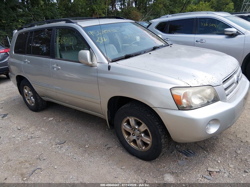 2007 TOYOTA HIGHLANDER auction photo 1