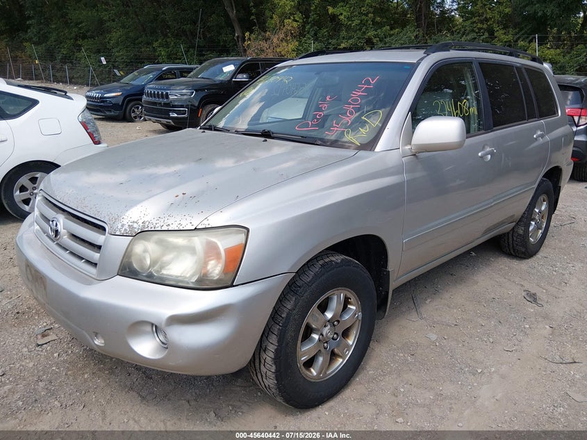 2007 TOYOTA HIGHLANDER auction photo 2