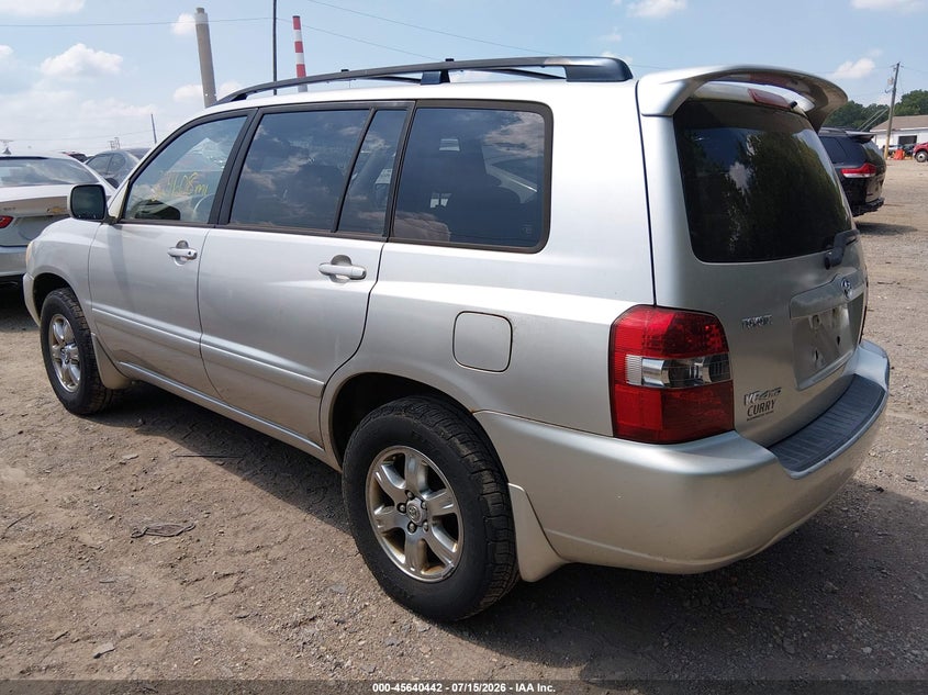 2007 TOYOTA HIGHLANDER auction photo 3