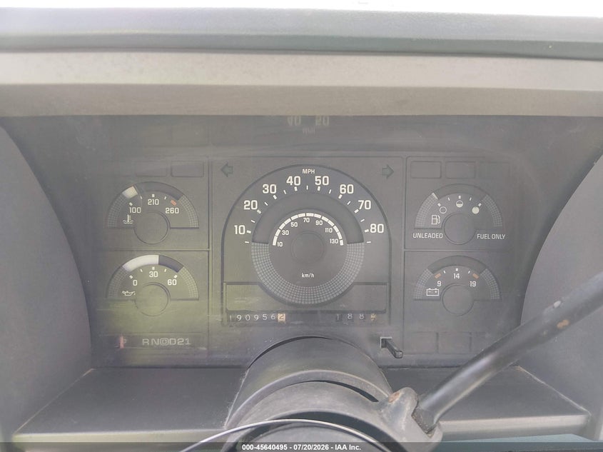 1990 GMC Sierra K1500 VIN: 2GTDK14K7L1531203 Lot: 45640495