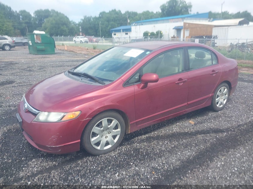 2007 Honda Civic Lx 2HGFA16527H513824 photo 1