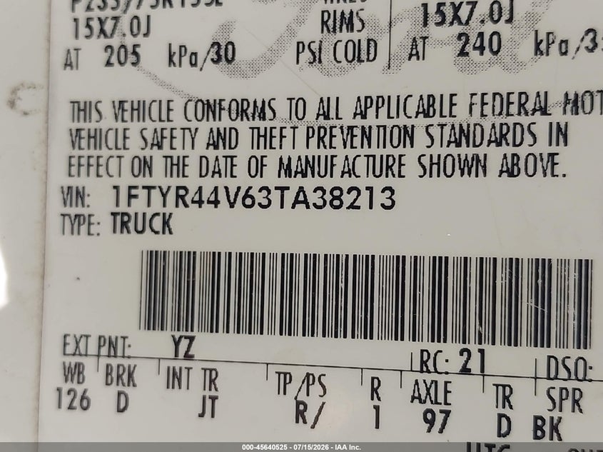 AtlanticExpress - Ford Ranger