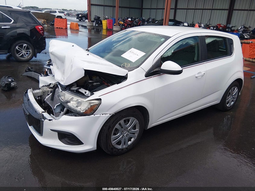 2017 Chevrolet Sonic Lt Auto VIN: 1G1JG6SH0H4167168 Lot: 45640527