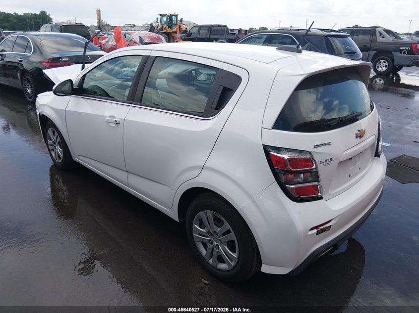 2017 Chevrolet Sonic Lt Auto VIN: 1G1JG6SH0H4167168 Lot: 45640527