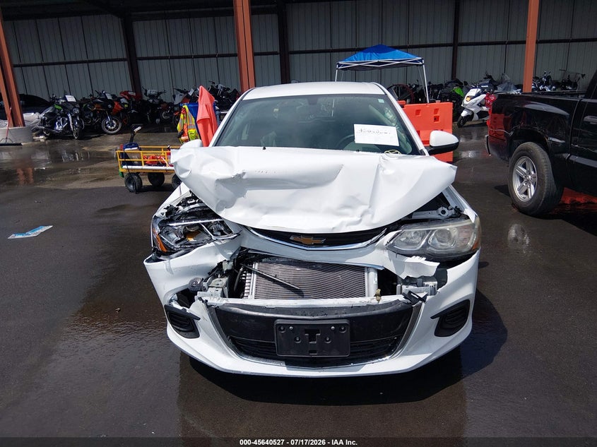 2017 Chevrolet Sonic Lt Auto VIN: 1G1JG6SH0H4167168 Lot: 45640527