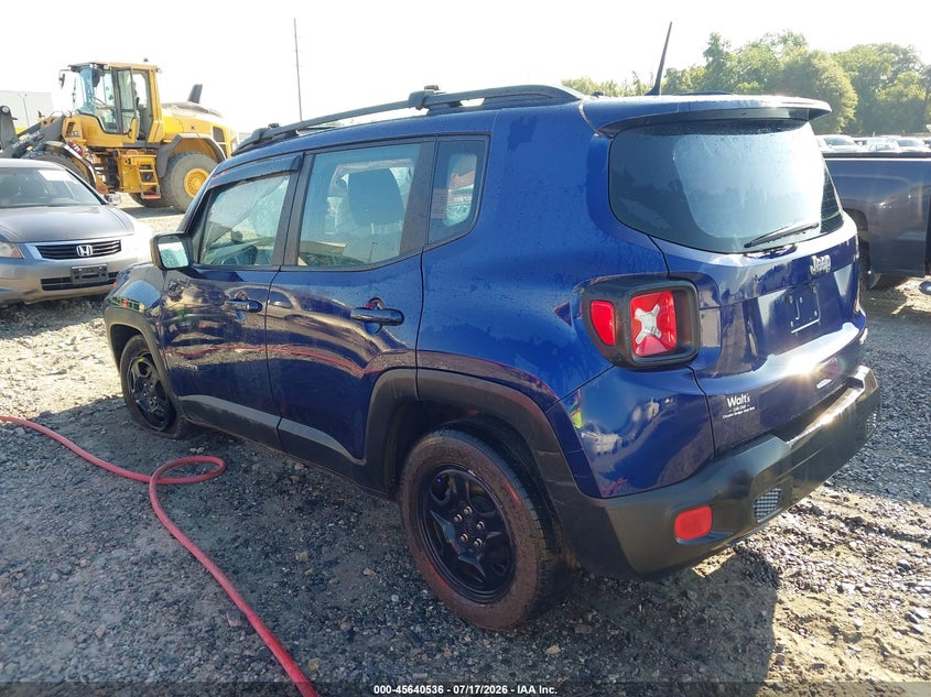 2018 Jeep Renegade Sport Fwd VIN: ZACCJAAB6JPG96777 Lot: 45640536