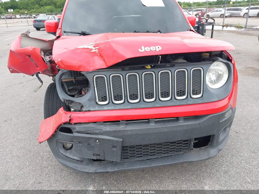 2015 Jeep Renegade Latitude VIN: ZACCJABT0FPC29997 Lot: 45640541