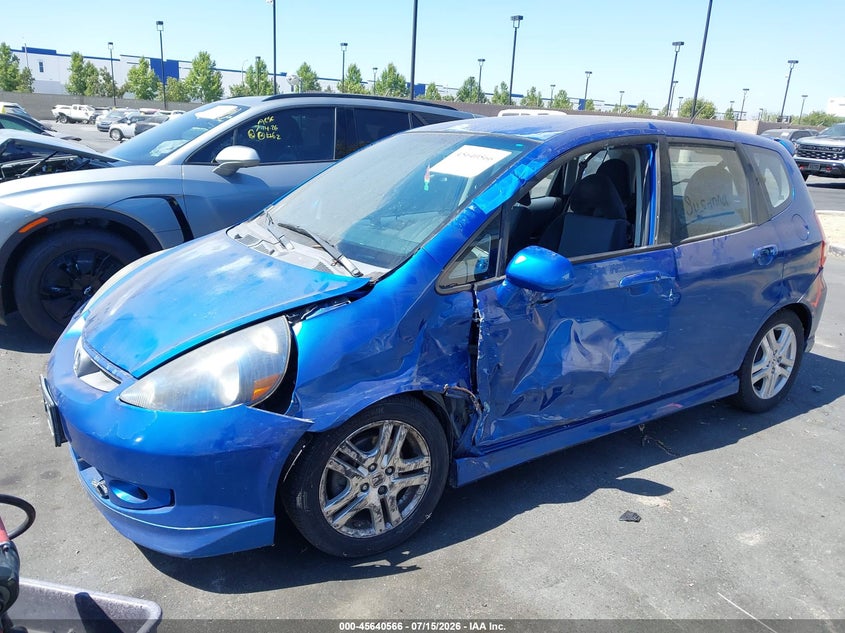 2008 Honda Fit Sport VIN: JHMGD37628S003334 Lot: 45640566