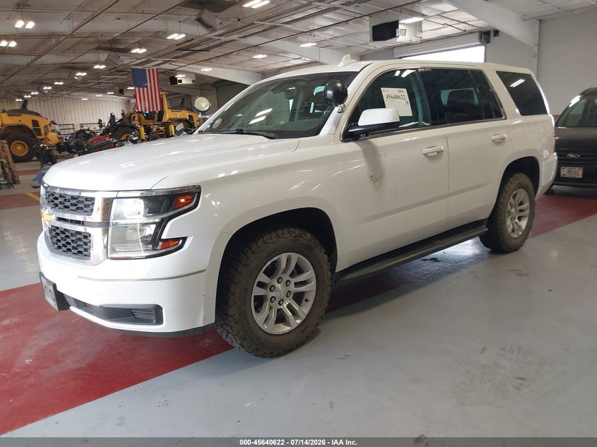 Vin: 1gnskfec9jr317613, lot: 46139145, chevrolet tahoe commercial fleet 20182