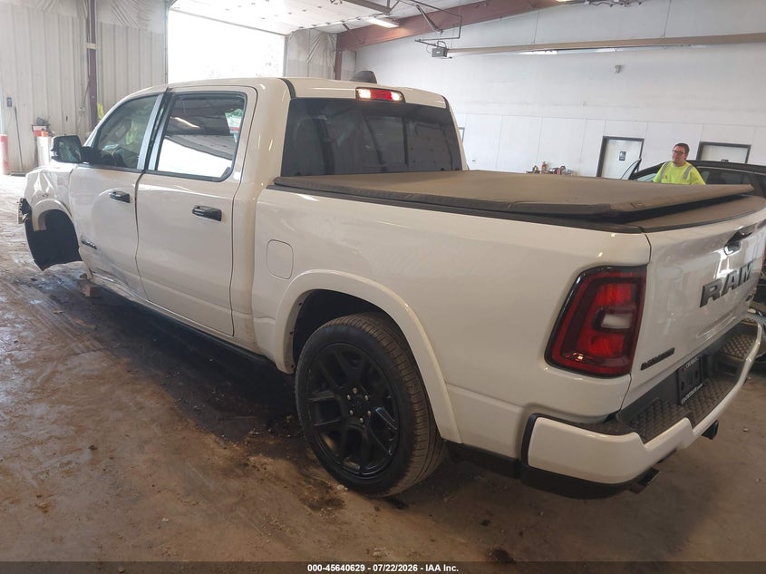 Vin: 3c6srfjpxt4185163, lot: 46139152, ram 1500 laramie  4x4 5'7 box 20263