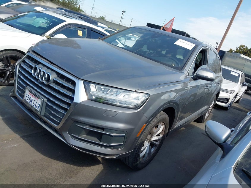 Vin: wa1lhaf77hd052305, lot: 46139153, audi q7 2.0t premium 20172