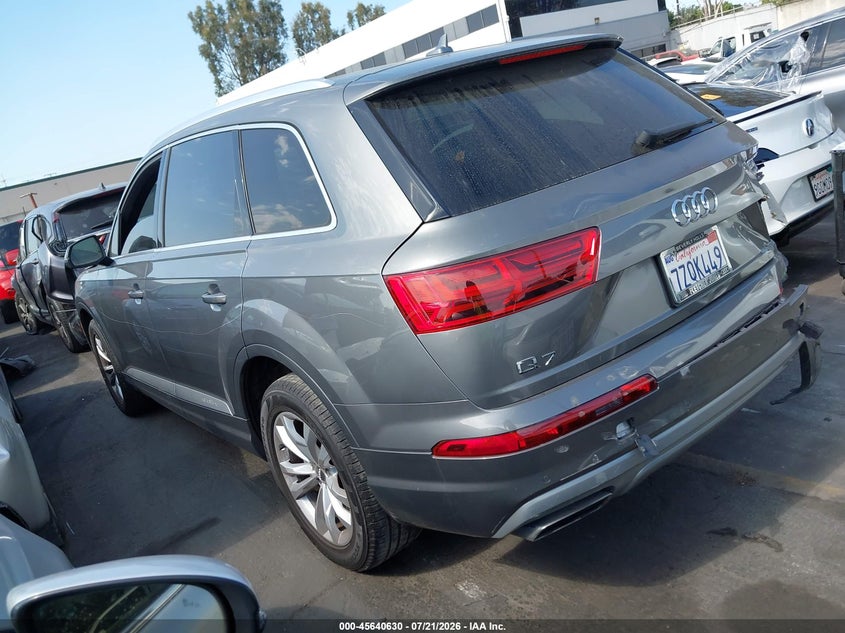 Vin: wa1lhaf77hd052305, lot: 46139153, audi q7 2.0t premium 20173