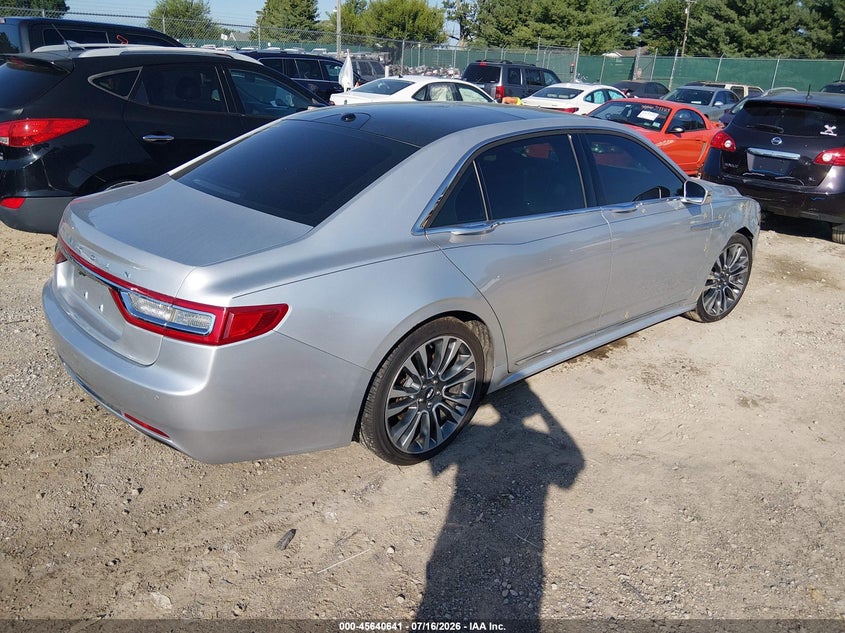 2017 Lincoln Continental Reserve VIN: 1LN6L9NP8H5602554 Lot: 45640641