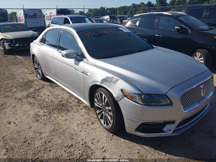2017 Lincoln Continental Reserve VIN: 1LN6L9NP8H5602554 Lot: 45640641