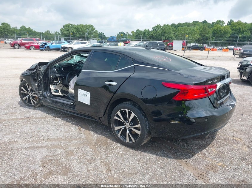 Vin: 1n4aa6ap2hc452998, lot: 46139176, nissan maxima 3.5 sl 20173