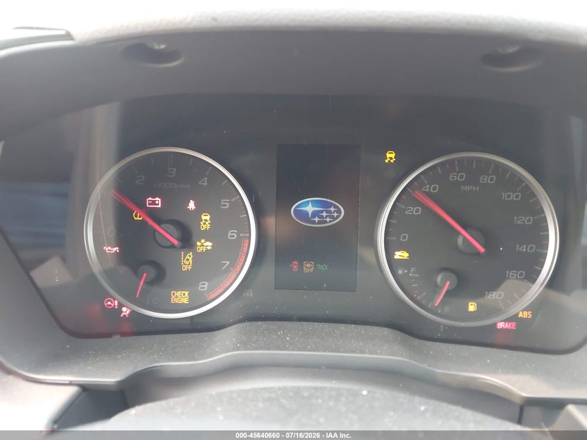 2026 Subaru Wrx Premium VIN: JF1VBAH68T9801487 Lot: 45640660