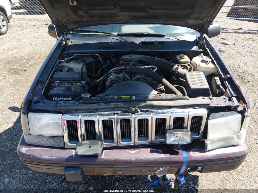 1993 Jeep Grand Cherokee Sport VIN: 1J4GZ88Y8PC714913 Lot: 45640678