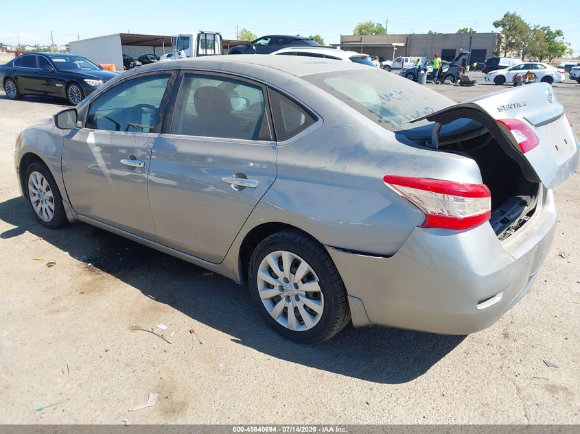 2013 NISSAN SENTRA auction photo 3