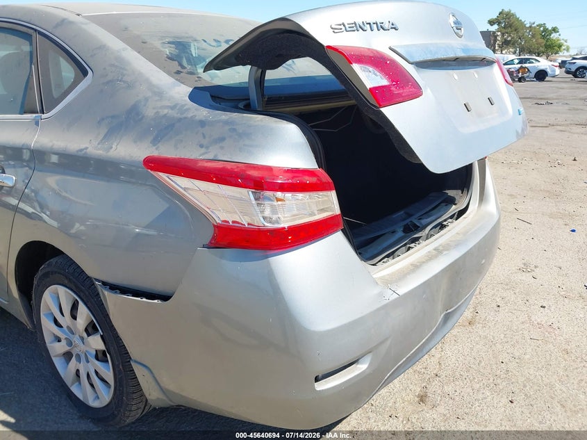 2013 NISSAN SENTRA auction photo 6