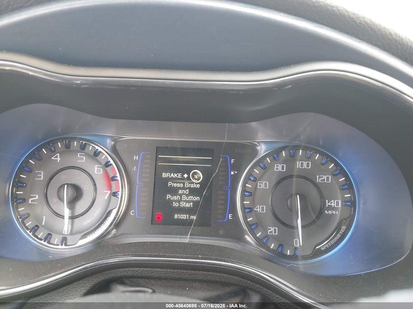 2016 Chrysler 200 S VIN: 1C3CCCBB9GN146662 Lot: 45640698