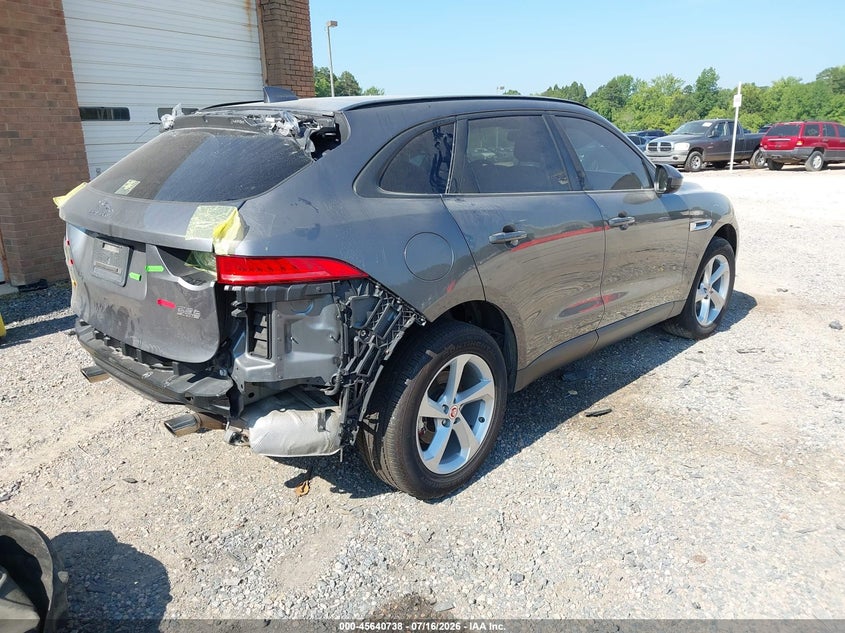 Vin: sadcj2fx8ja268837, lot: 46139261, jaguar f-pace 25t premium 20184