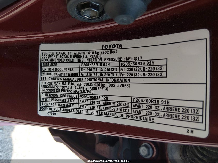 2000 Toyota Avalon Xls VIN: 4T1BF28B6YU068733 Lot: 45640758