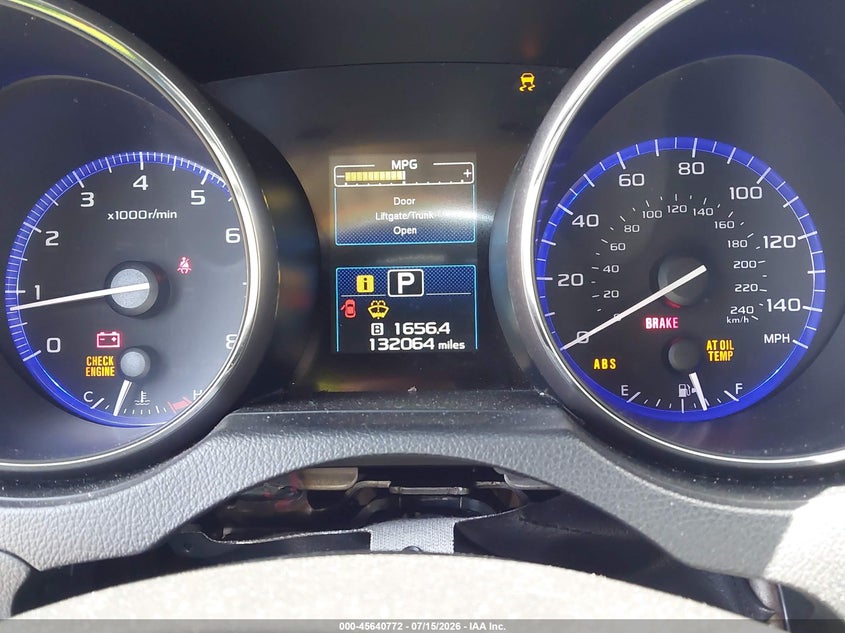 2015 Subaru Legacy 2.5I Limited VIN: 4S3BNAL60F3006078 Lot: 45640772