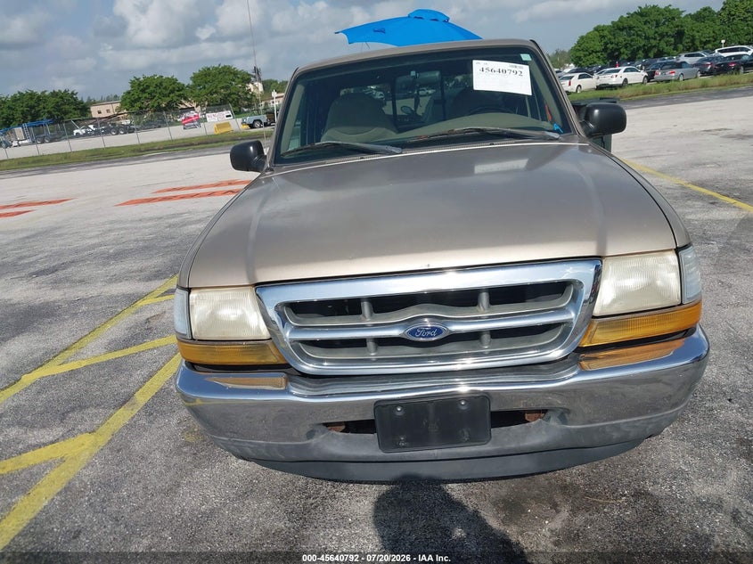 2000 Ford Ranger Xl/Xlt VIN: 1FTYR14VXYTA91695 Lot: 45640792