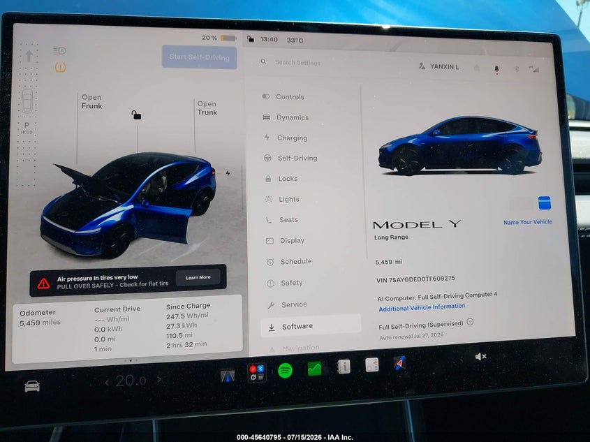 TESLA MODEL Y - zdjęcie 7