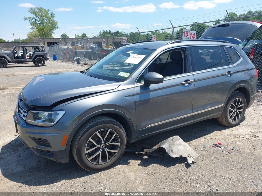 2021 Volkswagen Tiguan 2.0T Se/2.0T Se R-Line Black/2.0T Sel VIN: 3VV2B7AX5MM089267 Lot: 45640805