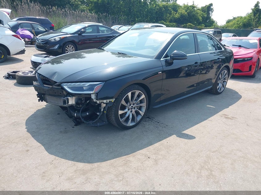 Vin: wauenaf4xla071242, lot: 46139340, audi a4 premium plus 45 tfsi quattro s tronic 20202