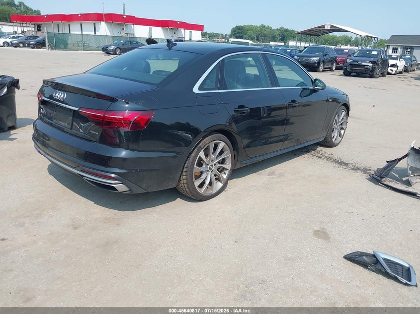 Vin: wauenaf4xla071242, lot: 46139340, audi a4 premium plus 45 tfsi quattro s tronic 20204
